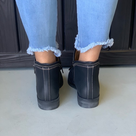 Zac Rushed Moto Boot - Picture 7 of 8